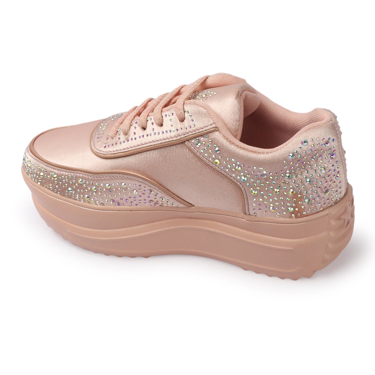 WOMEN GOLDEN SNEAKERS- CNV4041