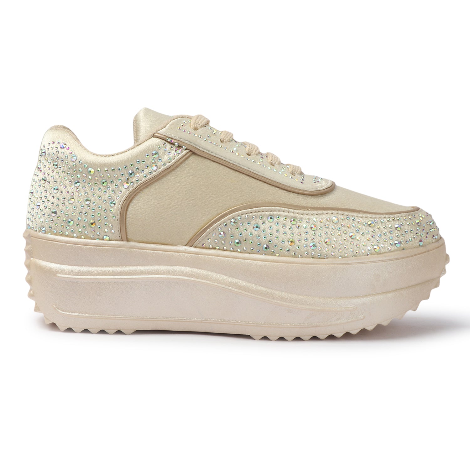 WOMEN GOLDEN SNEAKERS- CNV4041
