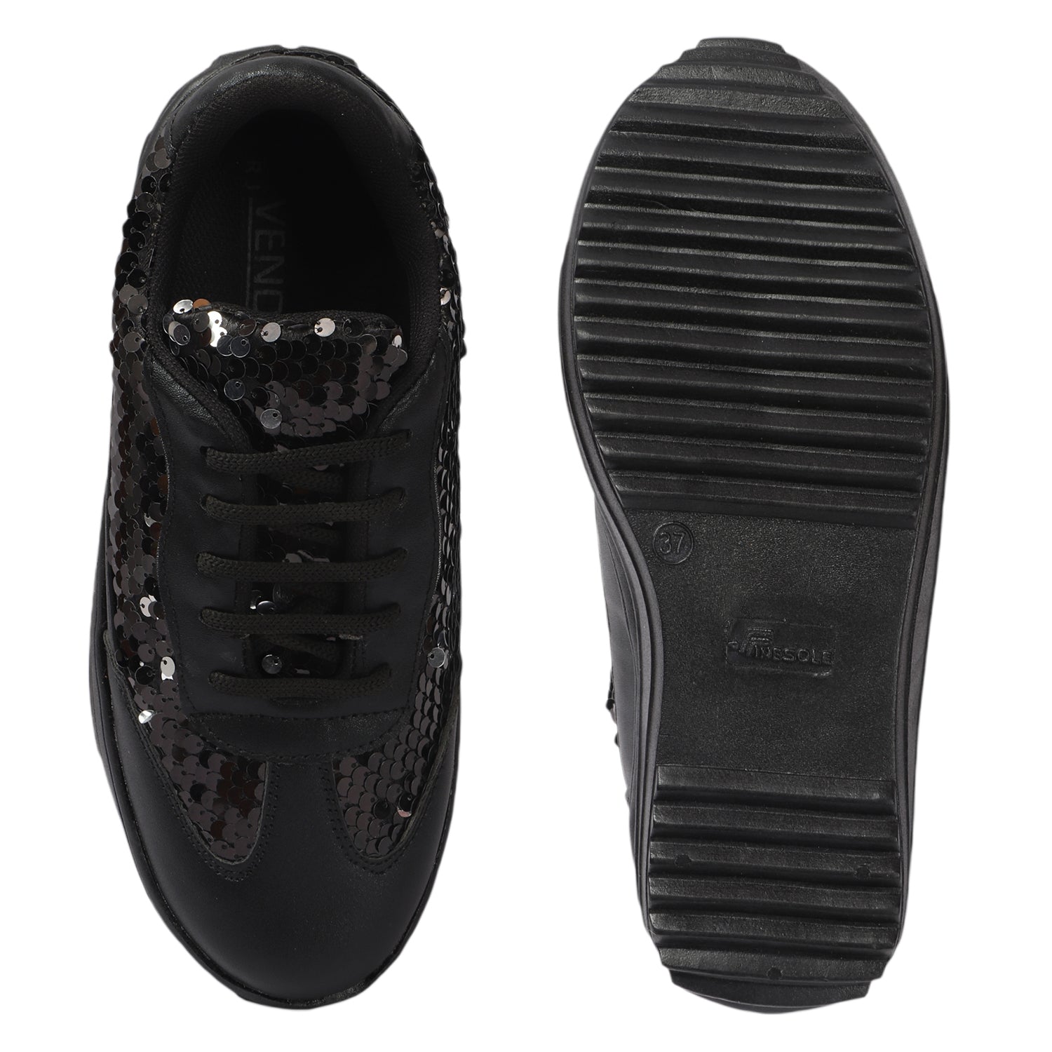 WOMEN GOLDEN SNEAKERS- CNV4040