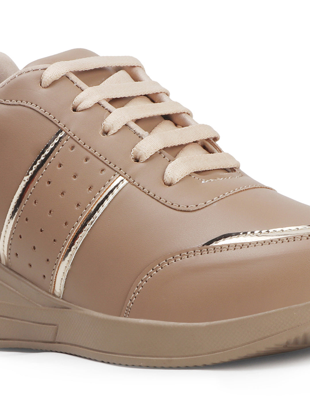 Vendoz High Heel sneaker shoes for women - CNV7051WT