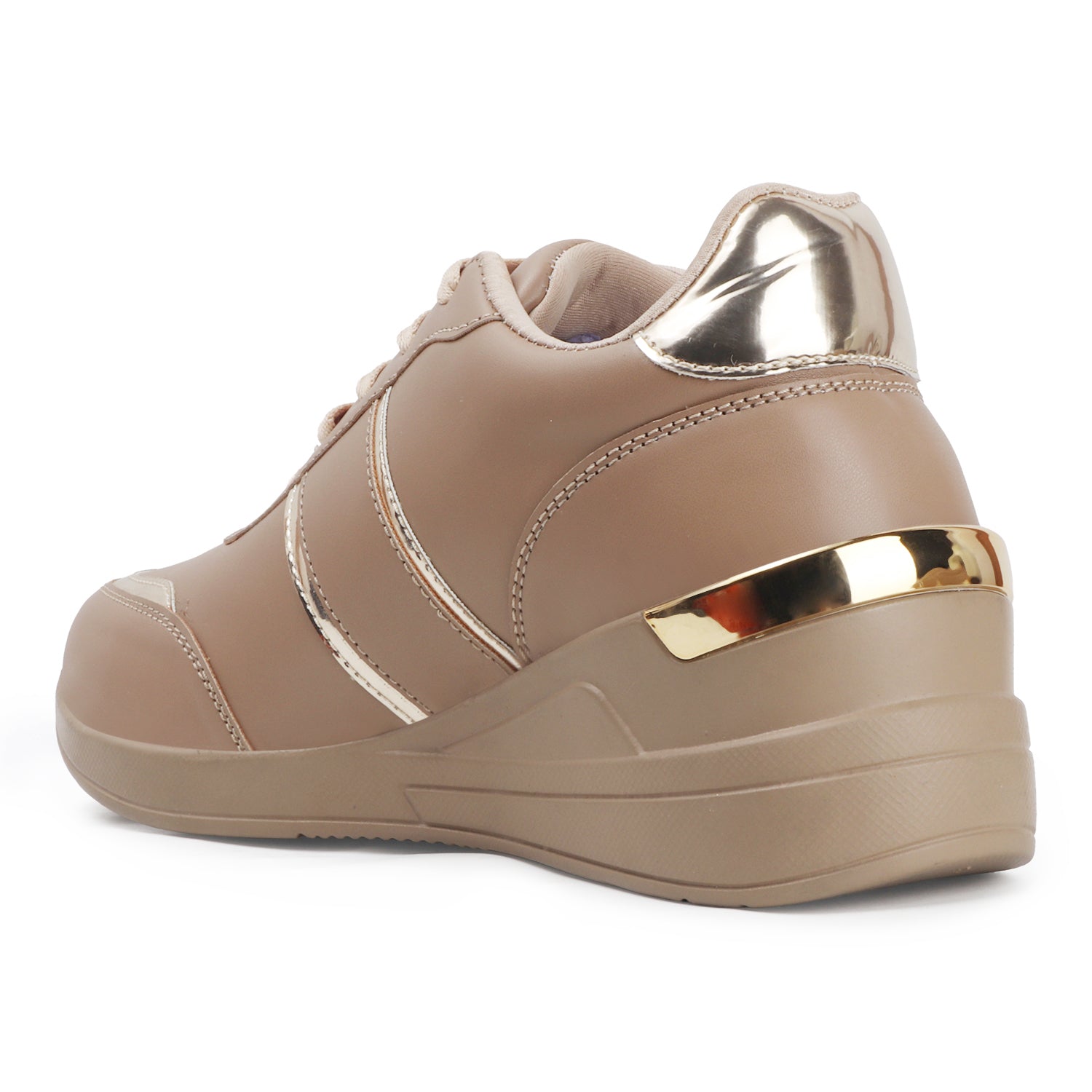 Vendoz High Heel sneaker shoes for women - CNV7051WT