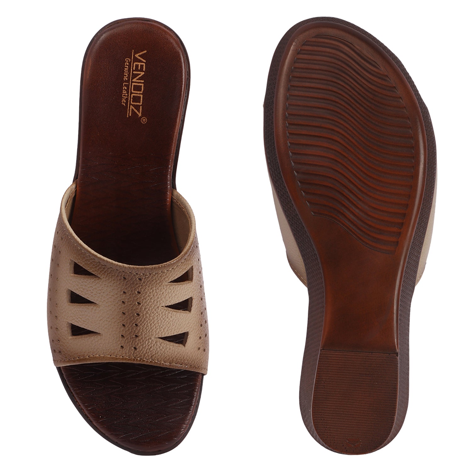 Genuine Leather Wedges
