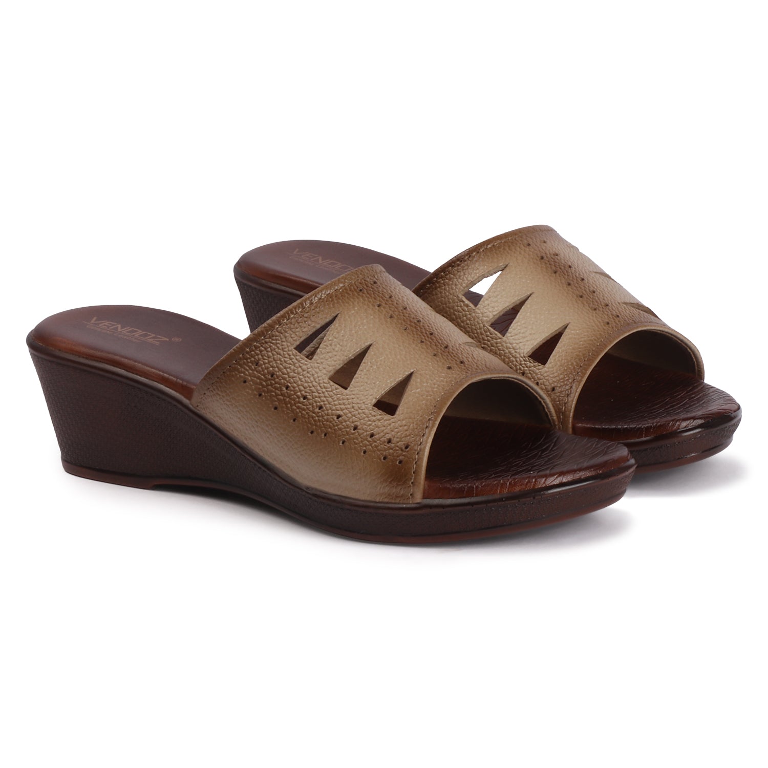 Genuine Leather Wedges
