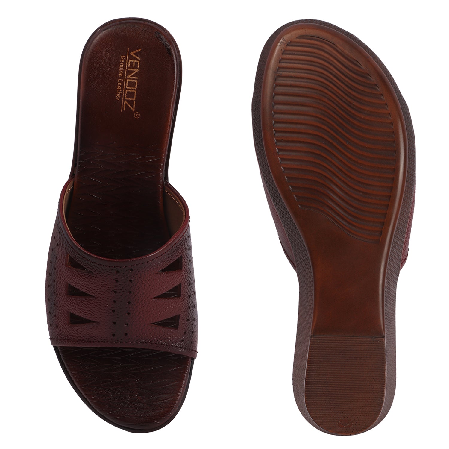 Genuine Leather Wedges