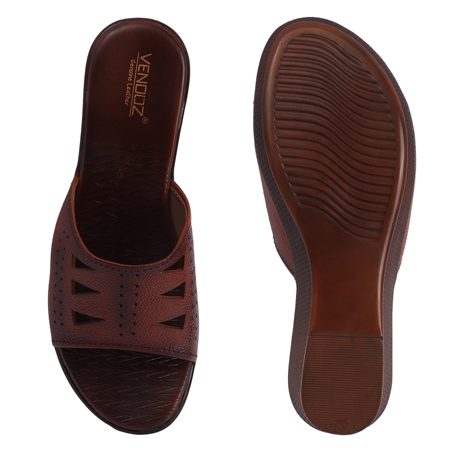 Genuine Leather Wedges