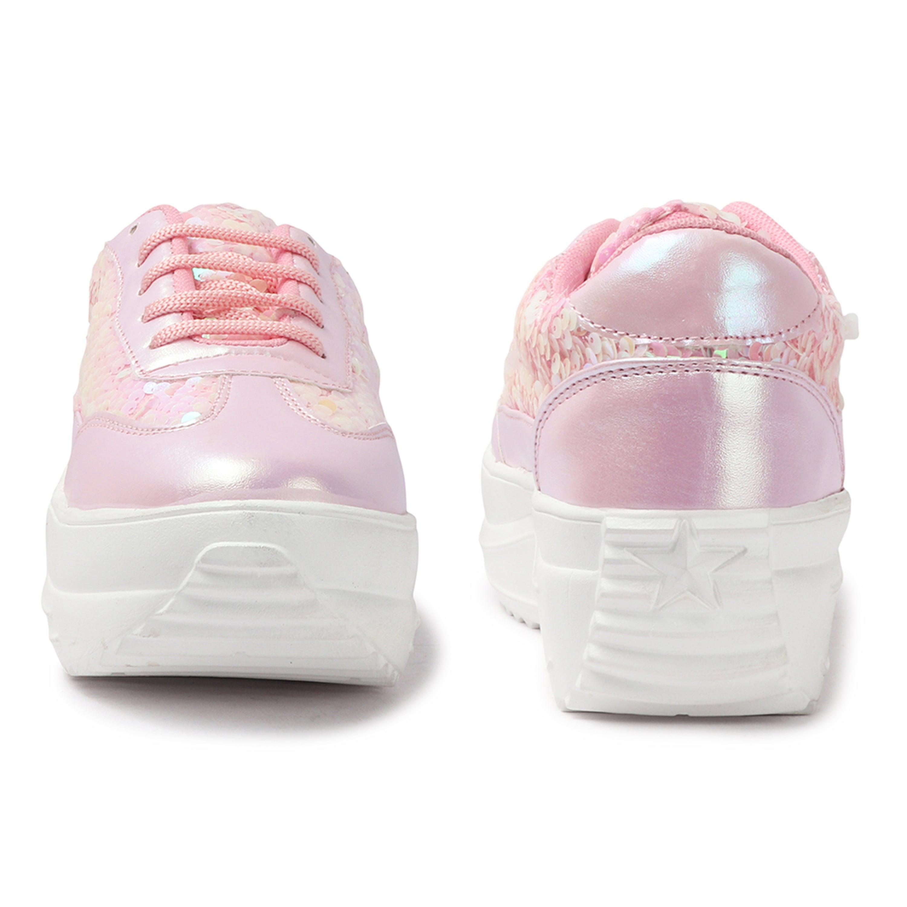 WOMEN GOLDEN SNEAKERS- CNV4040