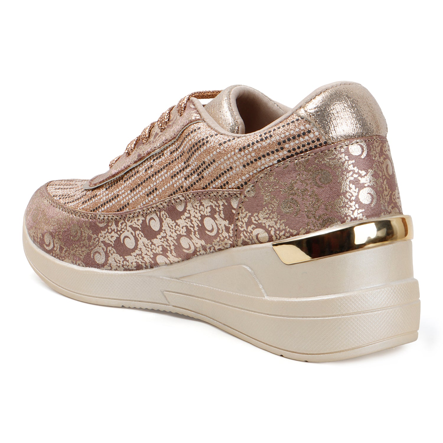 Vendoz High Heel sneaker shoes for women -CNV7053MR