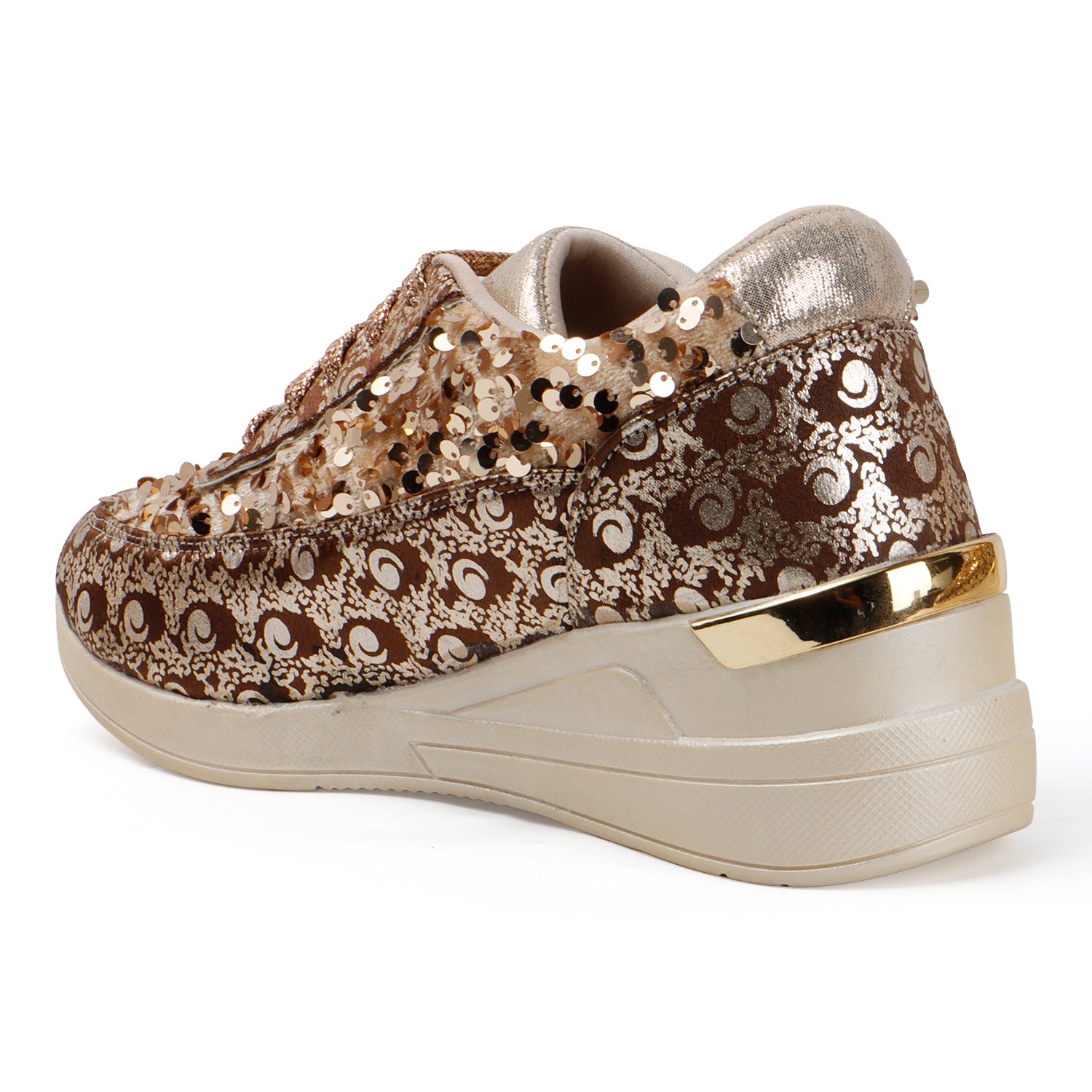 Vendoz High Heel sneaker shoes for women -CNV7054