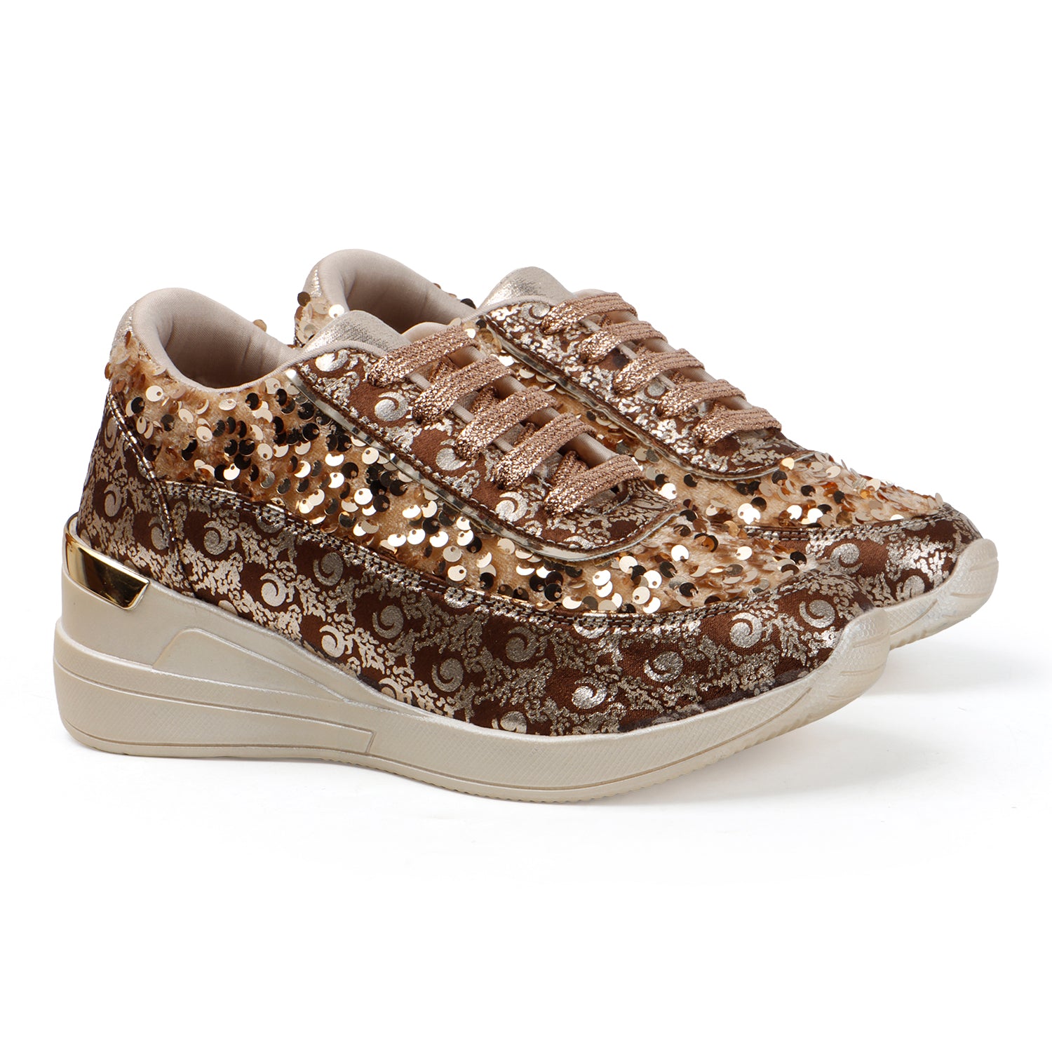 Vendoz High Heel sneaker shoes for women -CNV7054