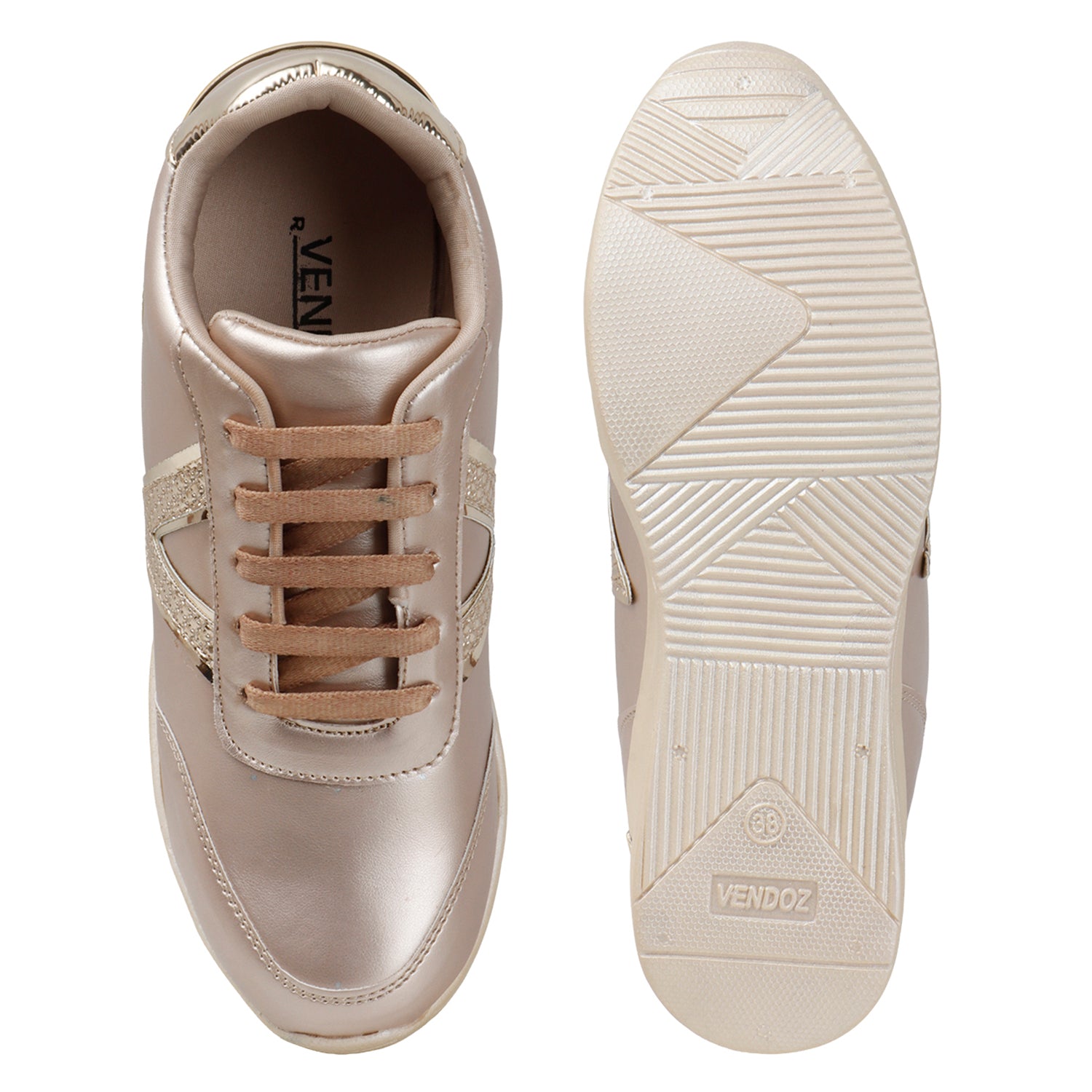 Vendoz High Heel sneaker shoes for women - CNV7052