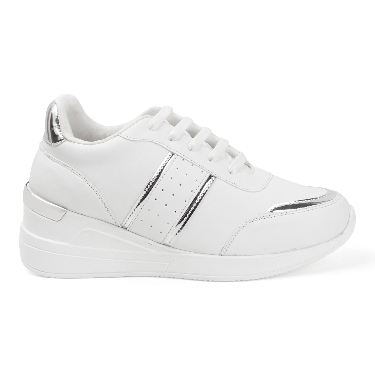 Vendoz High Heel sneaker shoes for women - CNV7051WT